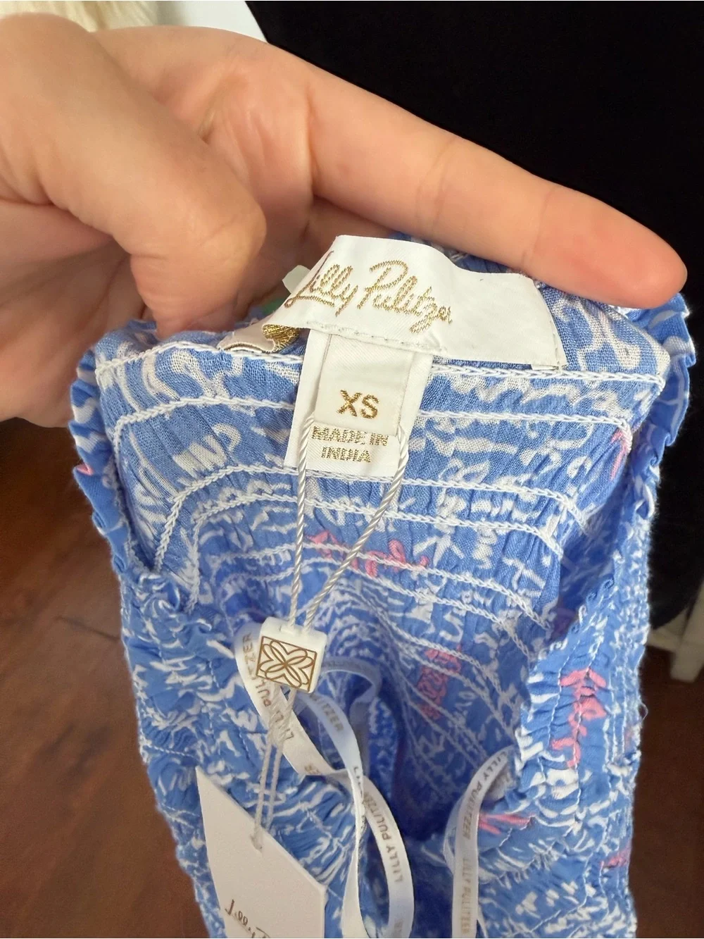 NWT Lilly Pulitzer Anali Strapless Maxi Swim Cover Up Dress - Picture 10 of 11
